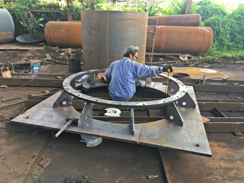 โรงม้วนเหล็กวงศ์รัตน์ สมุทรสาคร